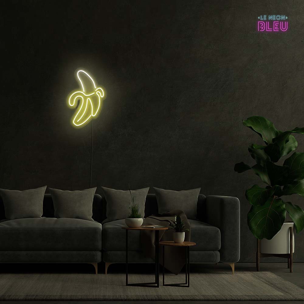 Banane - Néon Mural