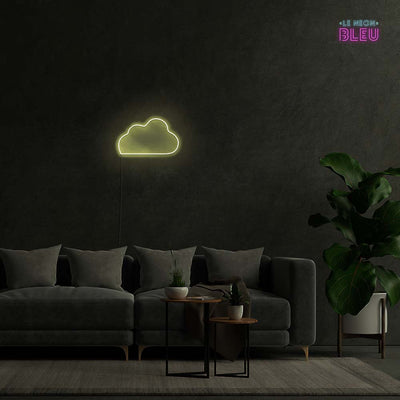 Nuage - Néon Mural