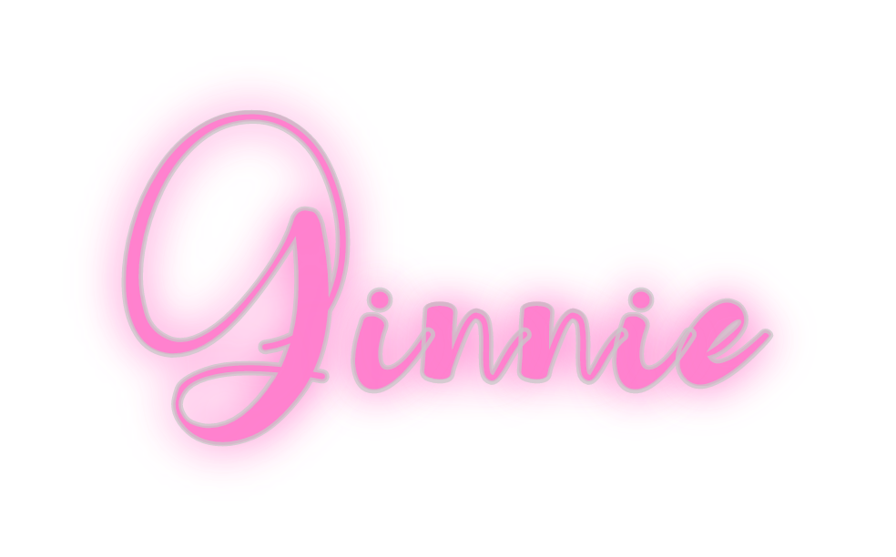 Custom Neon: Ginnie