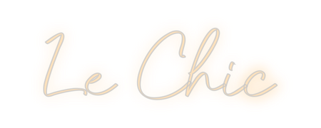 Custom Neon: Le Chic