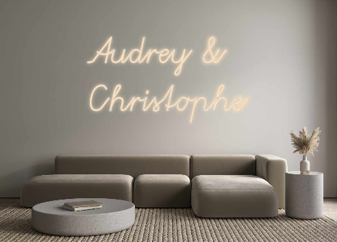 Custom Neon: Audrey &
Chri...